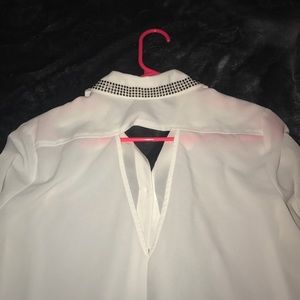 White Dress Blouse